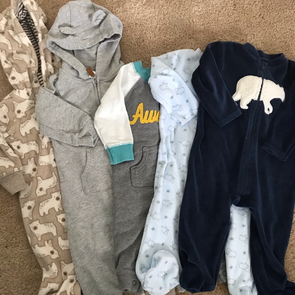Baby boy fall/winter outfits 6-9m